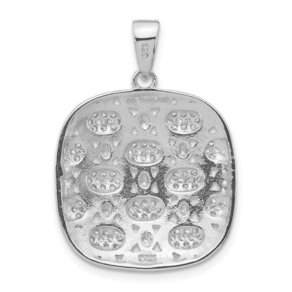 Sterlingsilber Poliert Fantasie Zirkonia Anhänger