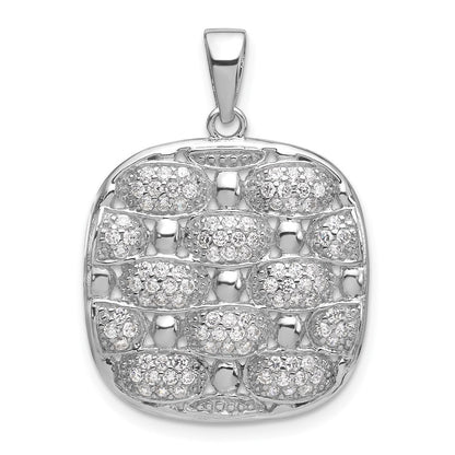 Sterlingsilber Poliert Fantasie Zirkonia Anhänger