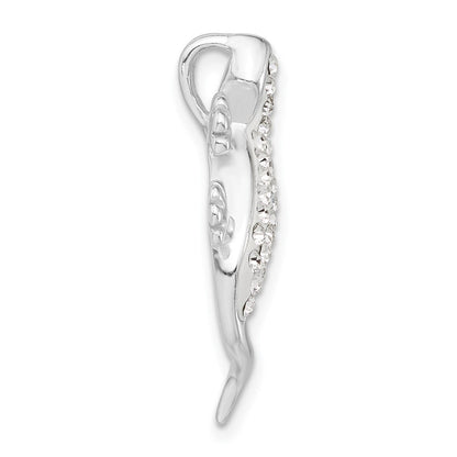 Sterlingsilber Stellux Kristall Lizard Anhänger