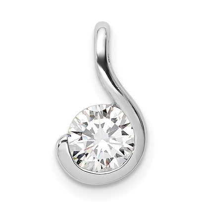 Sterlingsilber Rhodiniert Zirkonia Anhänger