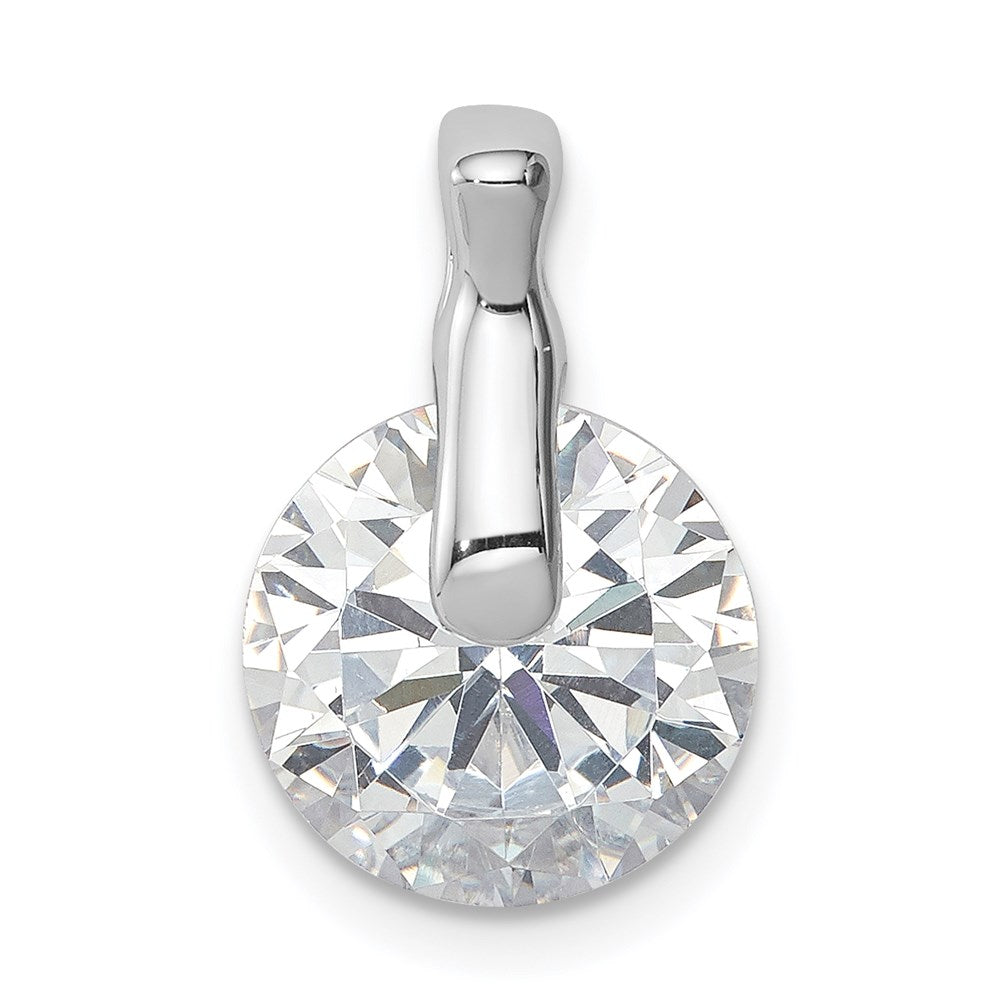 Sterlingsilber Rhodiniert Zirkonia Anhänger