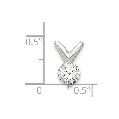 Sterlingsilber Zirkonia Anhänger Kette Anhänger