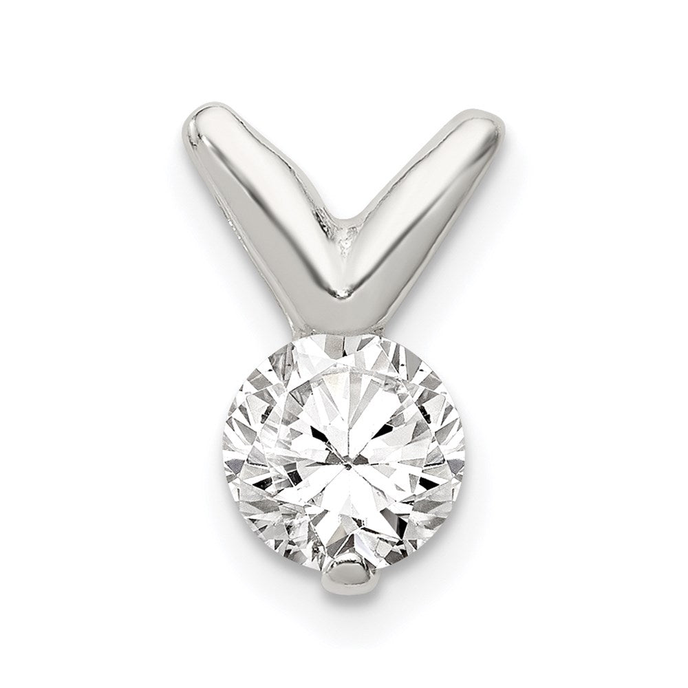 Sterlingsilber Zirkonia Anhänger Kette Anhänger