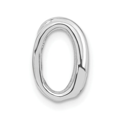 Sterlingsilber Rhodiniert Zirkonia Anhänger