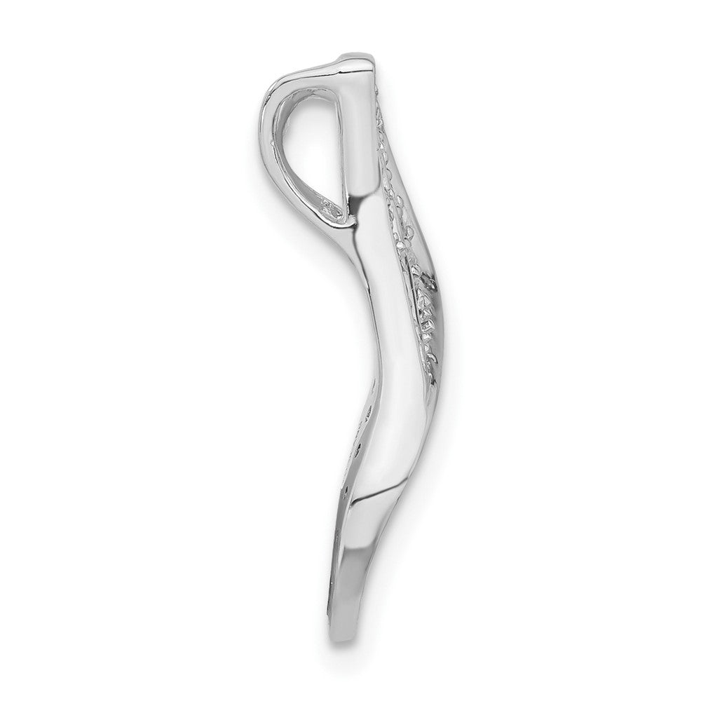 Sterlingsilber Rhodiniert Zirkonia Anhänger