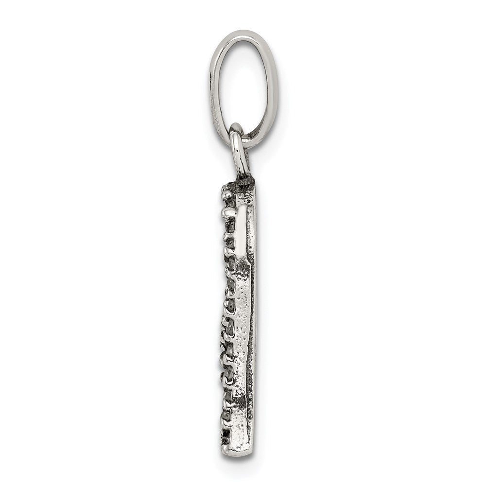 Sterlingsilber Zirkonia Herz Anhänger