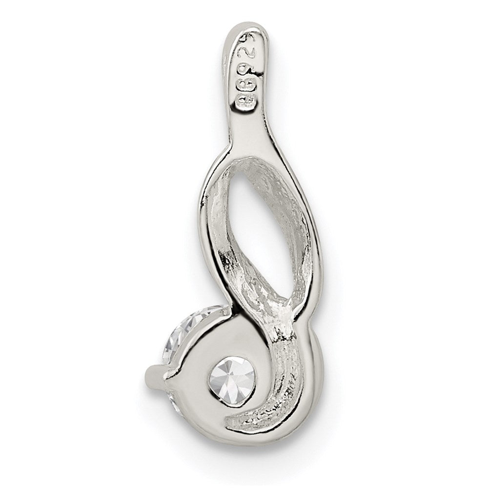 Sterlingsilber Zirkonia Anhänger Kette Anhänger