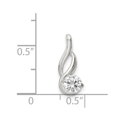 Sterlingsilber Zirkonia Anhänger Kette Anhänger
