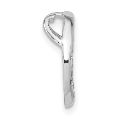 Sterlingsilber Rhodiniert Greek Kreis Anhänger