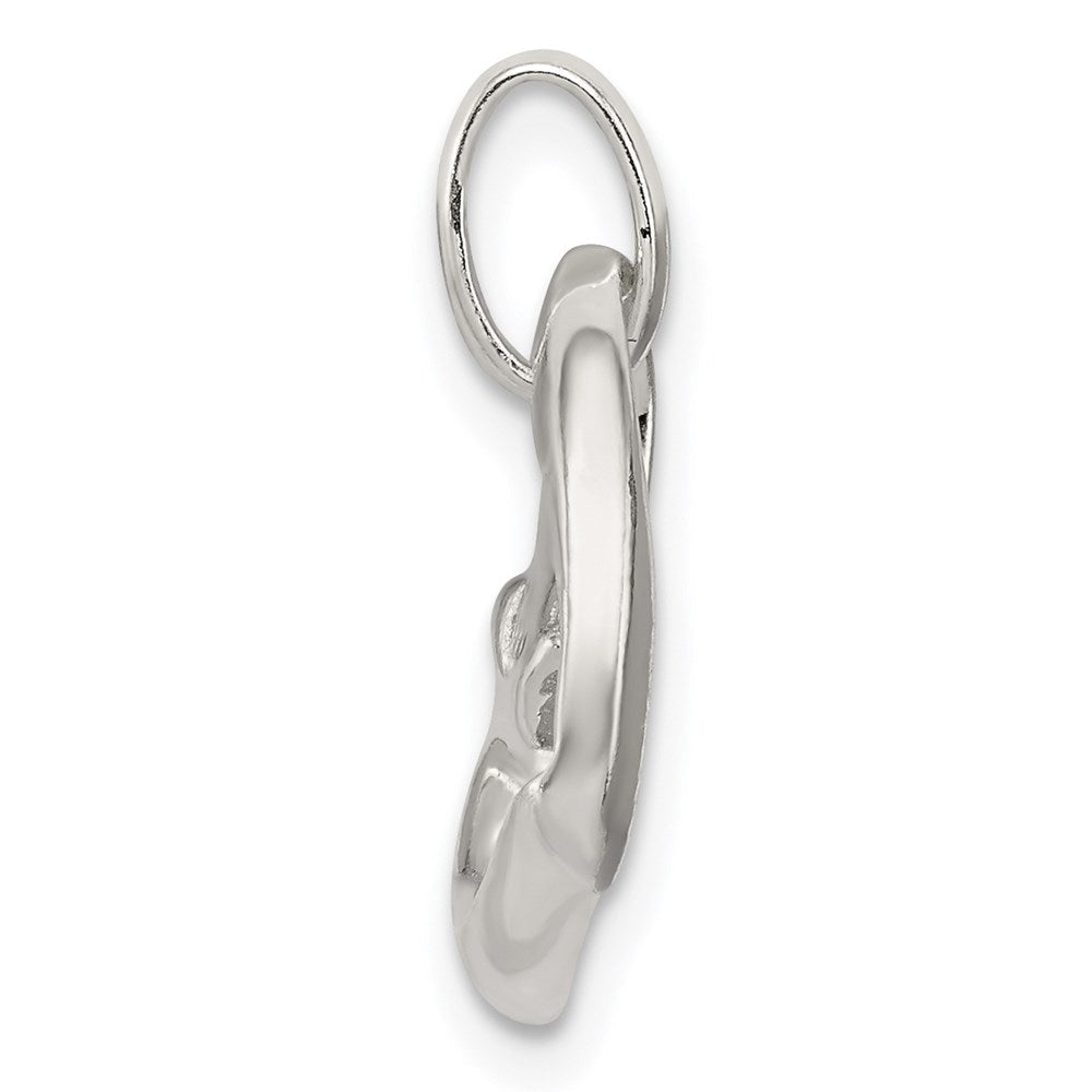 Sterlingsilber Herz mit Zirkonia Anhänger