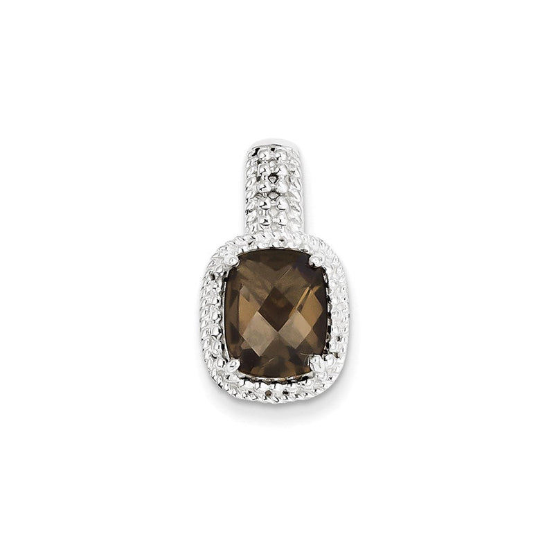 Sterlingsilber Anhänger mit Rauchquarz