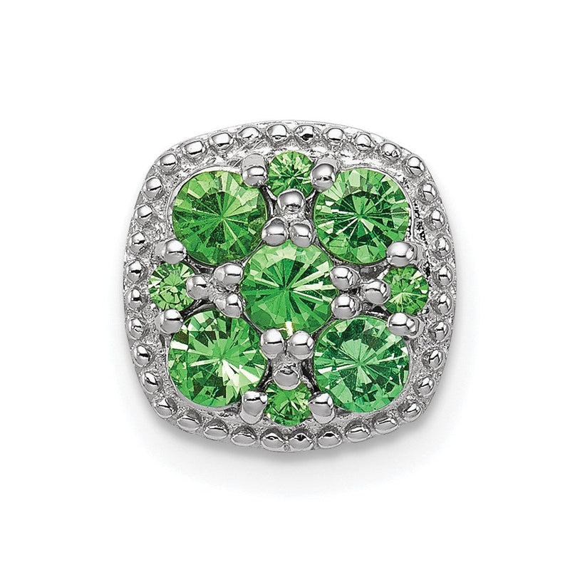 14K Gelbgold 6x4mm Oval Peridot Ring