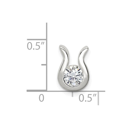 Sterlingsilber Zirkonia Kette Anhänger