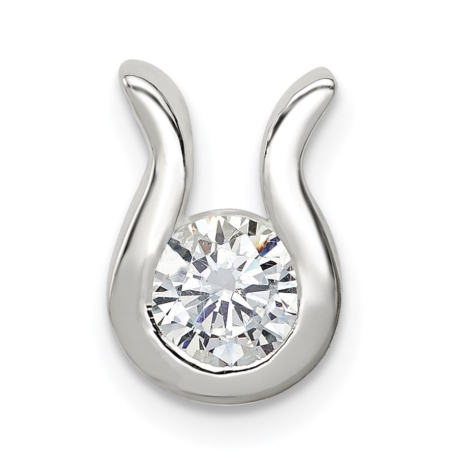 Sterlingsilber Zirkonia Kette Anhänger