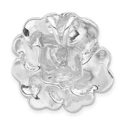 Sterlingsilber Antikisiert Markasit Blume Kette Anhänger