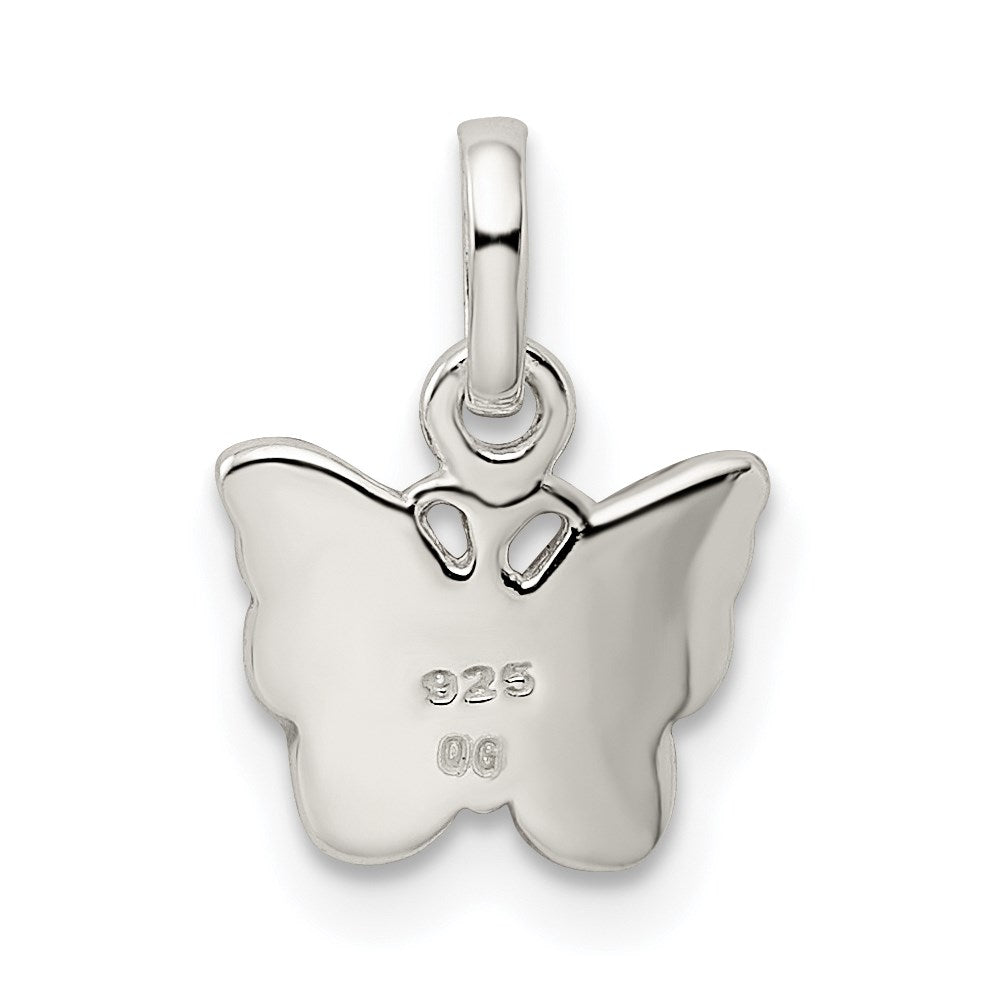 Sterlingsilber Emaille Kinder Schmetterling Anhänger