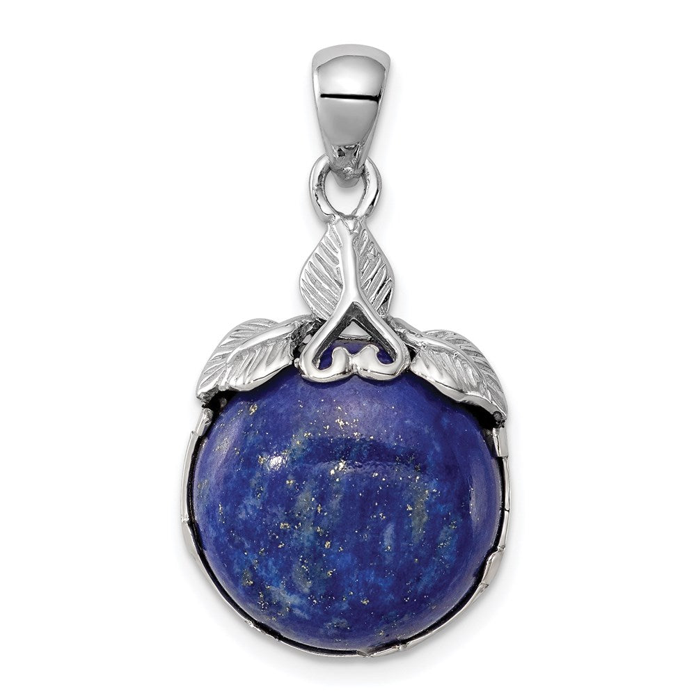 Sterlingsilber Rhodiniert Lapis Lazuli Anhänger