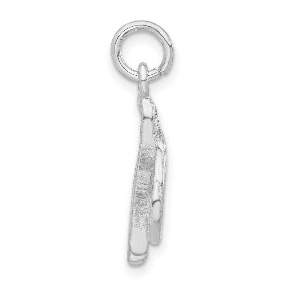Sterlingsilber Poliert & Symbol Anhänger