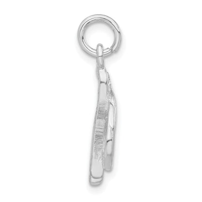 Sterlingsilber Poliert & Symbol Anhänger