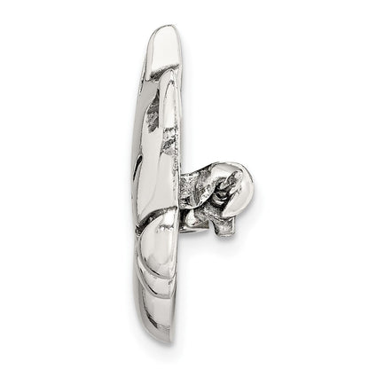 Sterlingsilber Antikisiert Sleeping Katze Brosche