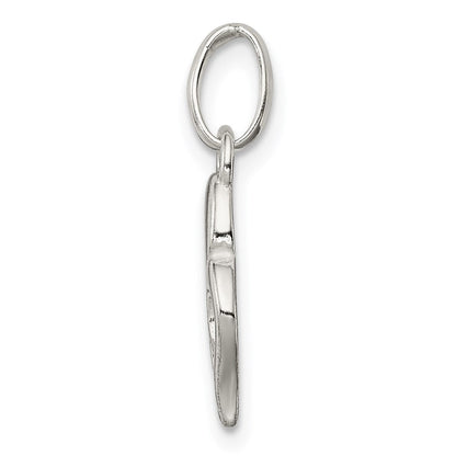 Sterlingsilber Poliert Herz Charm