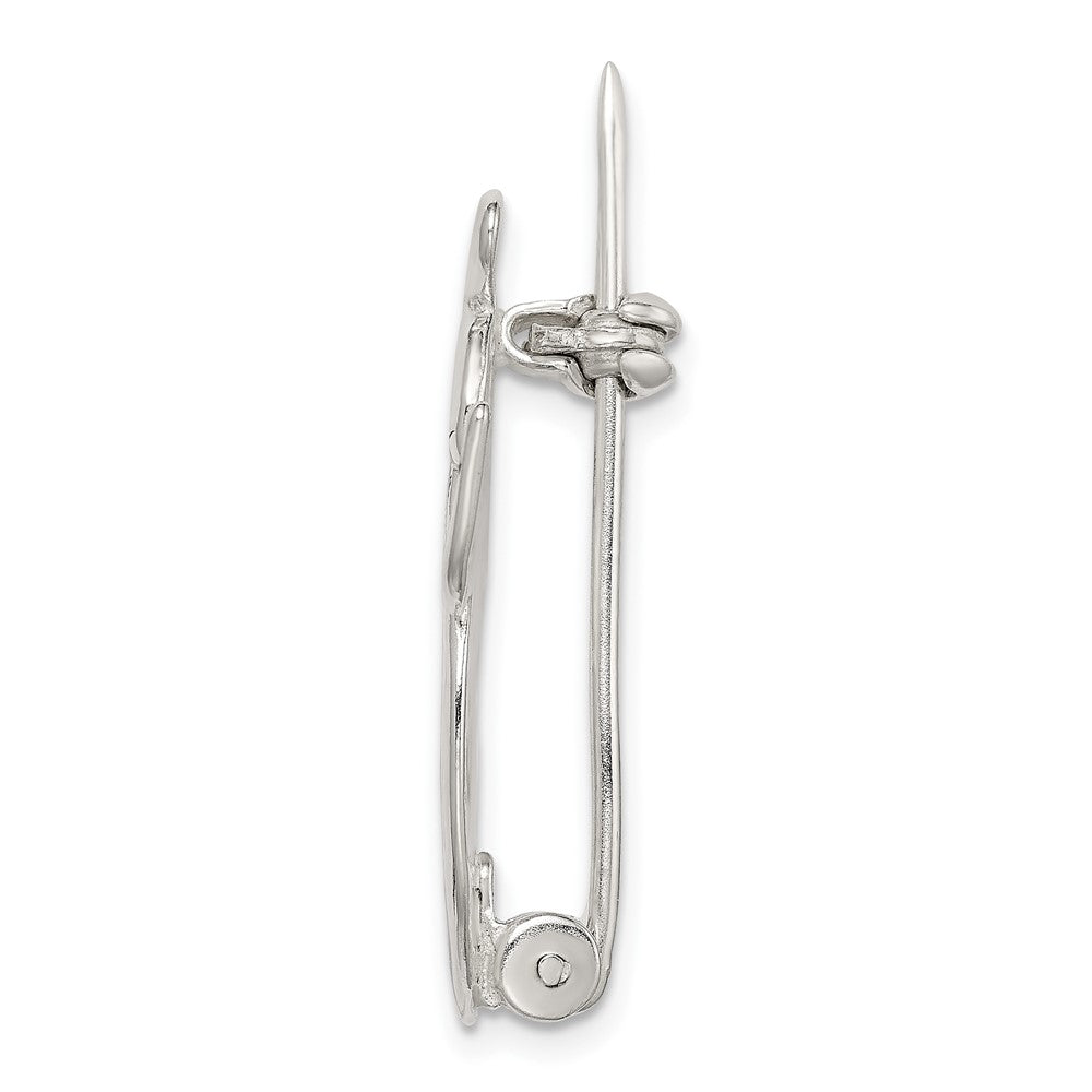 Sterlingsilber Engel Kneeling in Gebet Brosche