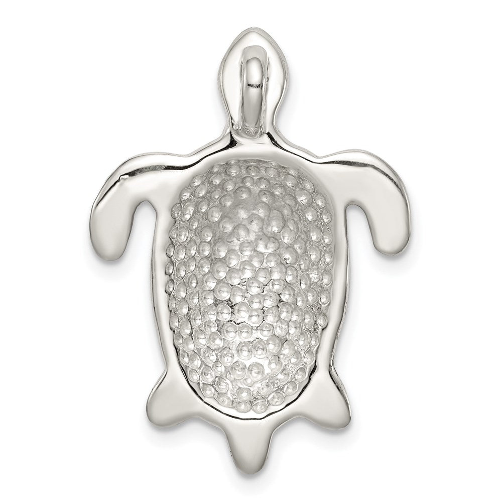Sterlingsilber Rosa Perlmutt Schildkröte Anhänger