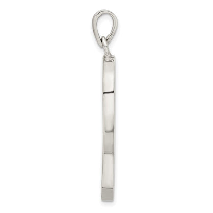 Sterlingsilber Onyx und Perlmutt Anhänger