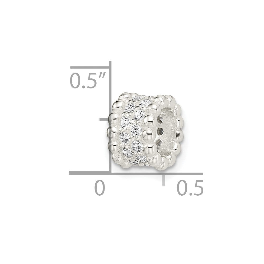 Sterlingsilber Zirkonia Kette Anhänger