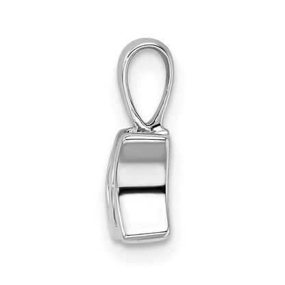 Anhänger „Mom“ aus rhodiniertem Sterlingsilber mit Diamanten