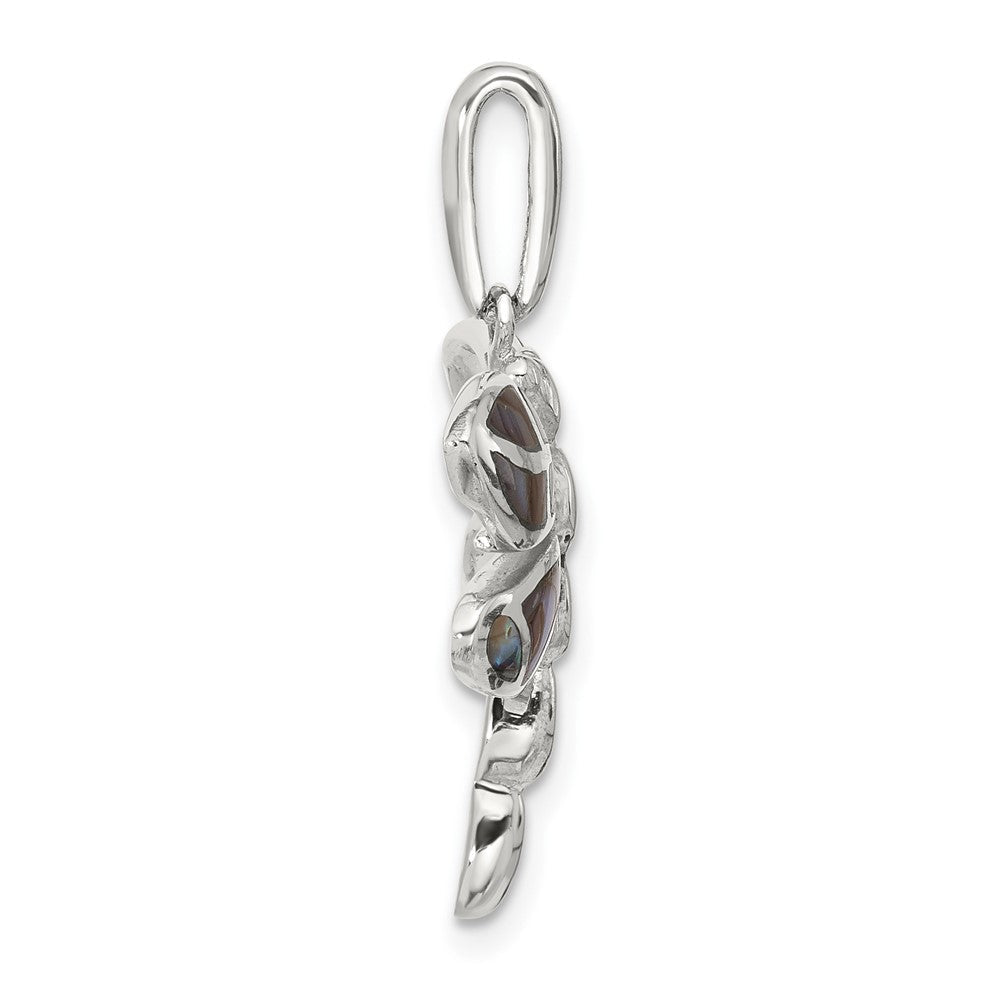 Sterlingsilber Abalone Libelle Anhänger