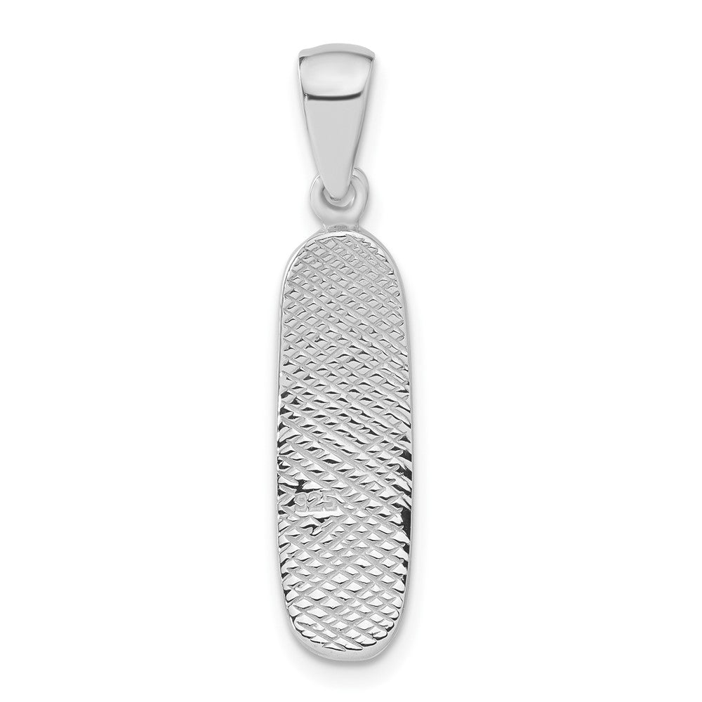 Sterlingsilber Rosa Perlmutt Anhänger