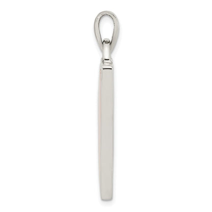 Sterlingsilber Rosa Perlmutt Anhänger