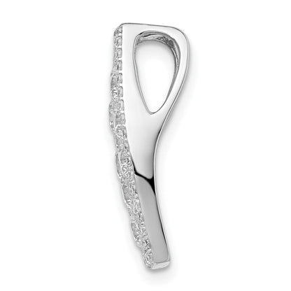 Sterlingsilber Rhodiniert Zirkonia Anhänger