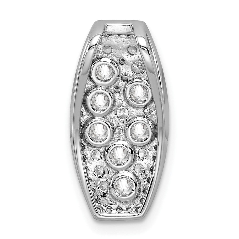 Sterlingsilber Rhodiniert Zirkonia Anhänger