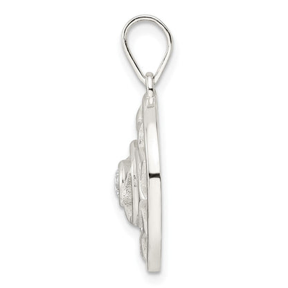 Sterlingsilber Zirkonia Third Auge Chakra Filigran Anhänger