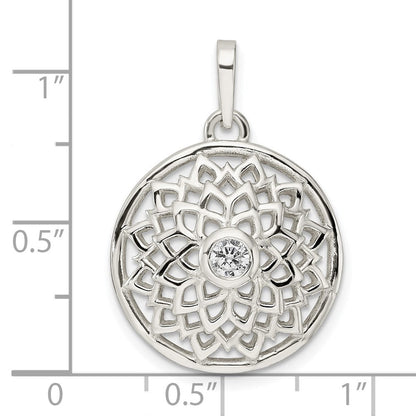 Sterlingsilber Zirkonia Krone Chakra Anhänger