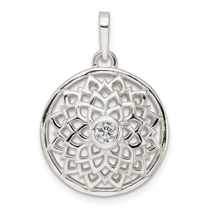 Sterlingsilber Zirkonia Krone Chakra Anhänger