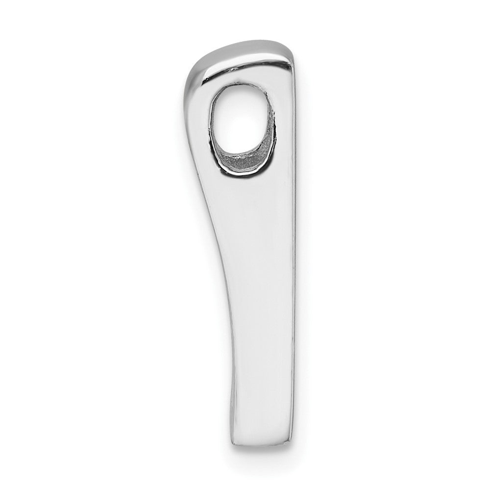 Sterlingsilber Rhodiniert Zirkonia Kette Anhänger