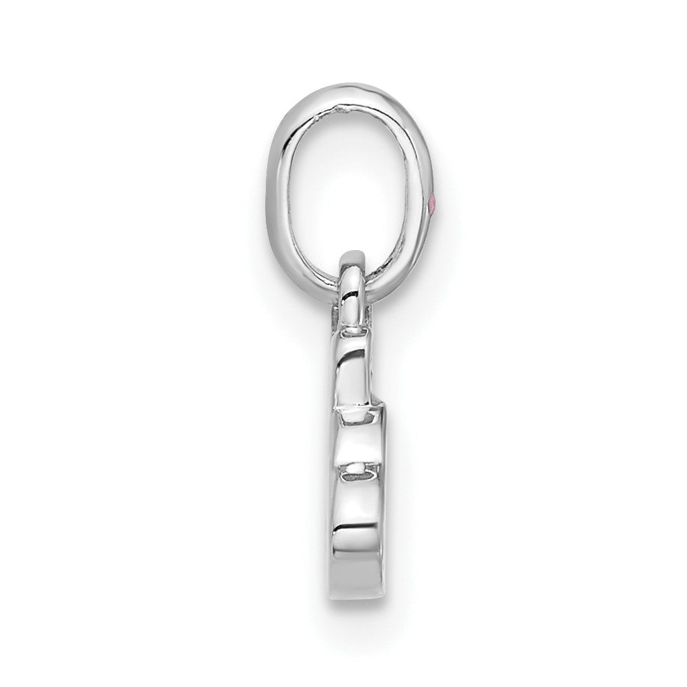 Sterlingsilber Rhodiniert Emailliert Sonne & Cloud Kinder Anhänger