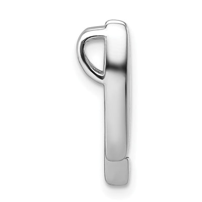 Sterlingsilber Rhodiniert Zirkonia Kette Anhänger