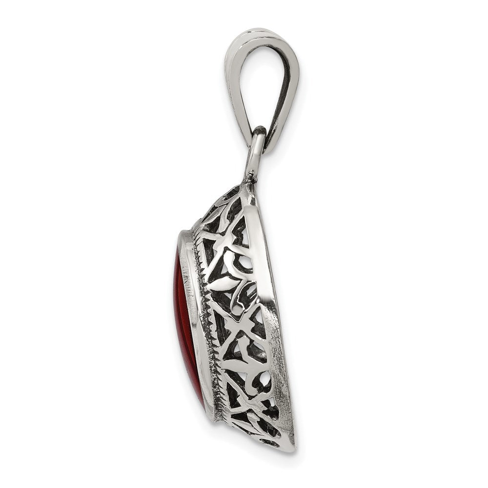 Sterlingsilber Carnelian Anhänger
