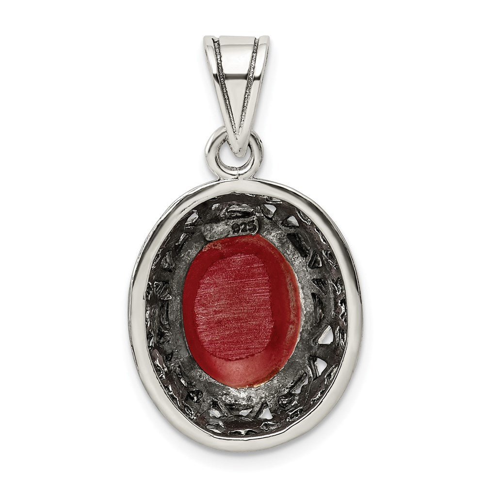 Sterlingsilber Carnelian Anhänger