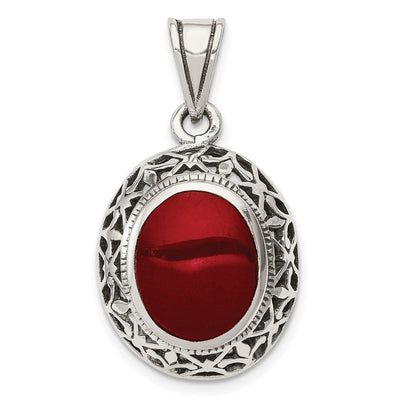 Sterlingsilber Carnelian Anhänger