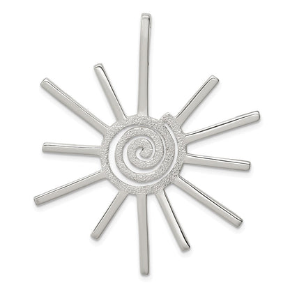 Sterlingsilber Fantasie Sonne Anhänger