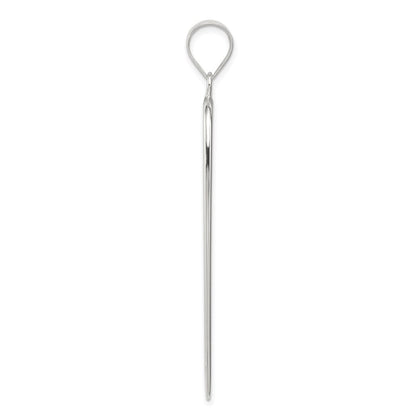Sterlingsilber Rechteck Anhänger