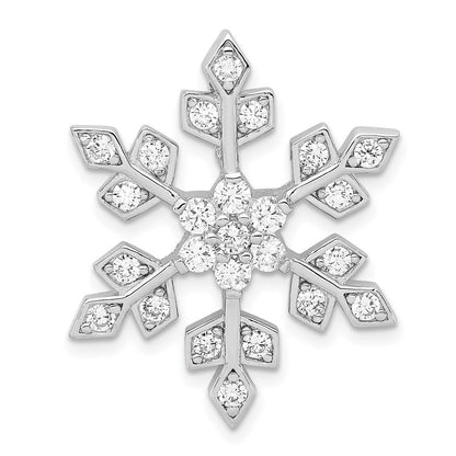 Sterlingsilber Rhodiniert Zirkonia Anhänger