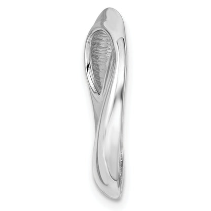 Sterlingsilber Rhodium-platedcircle Anhänger