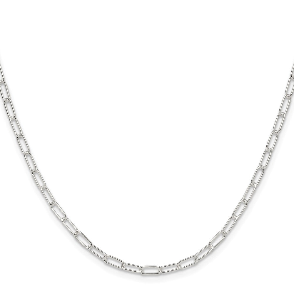 Sterlingsilber Poliert 2.9mm Büroklammer Kette