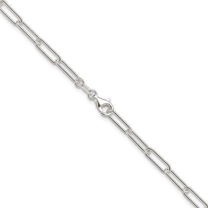 Sterlingsilber Poliert 3.5mm Büroklammer Kette